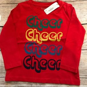 3-6M 18-24M 2T 3T Holiday T-shirt by Gymboree